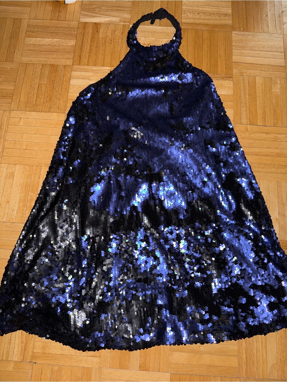 🆕 Tobi Halter Sequin Dress with Low Back